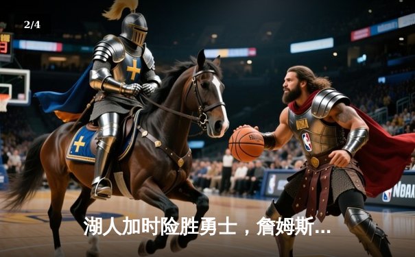 湖人加时险胜勇士，詹姆斯三双力挽狂澜，库里空砍50分 - 2